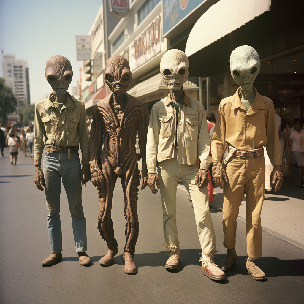 Hillbilly aliens on Hollywood Walk of Fame