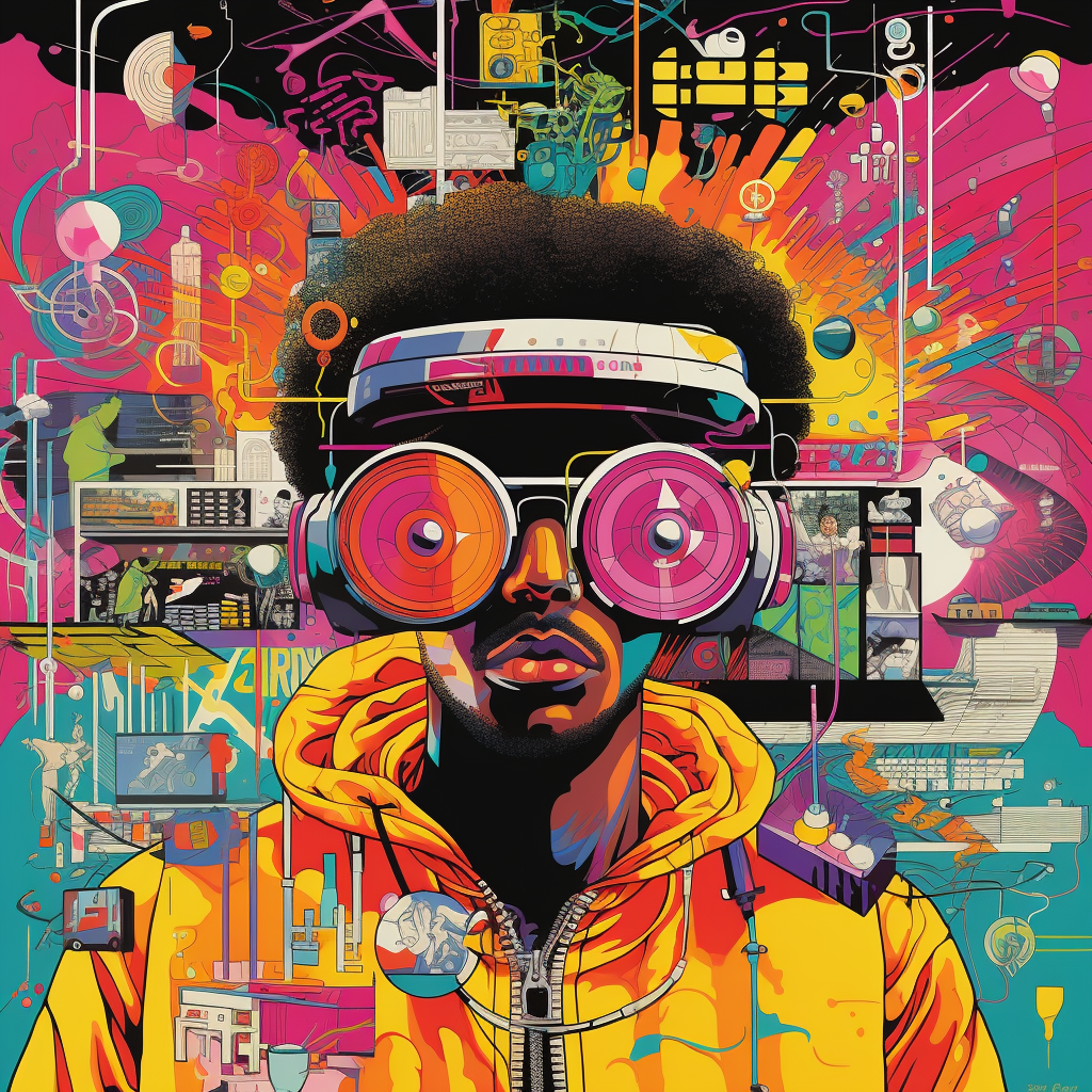 Futuristic Hip-Hop Fusion Imagery