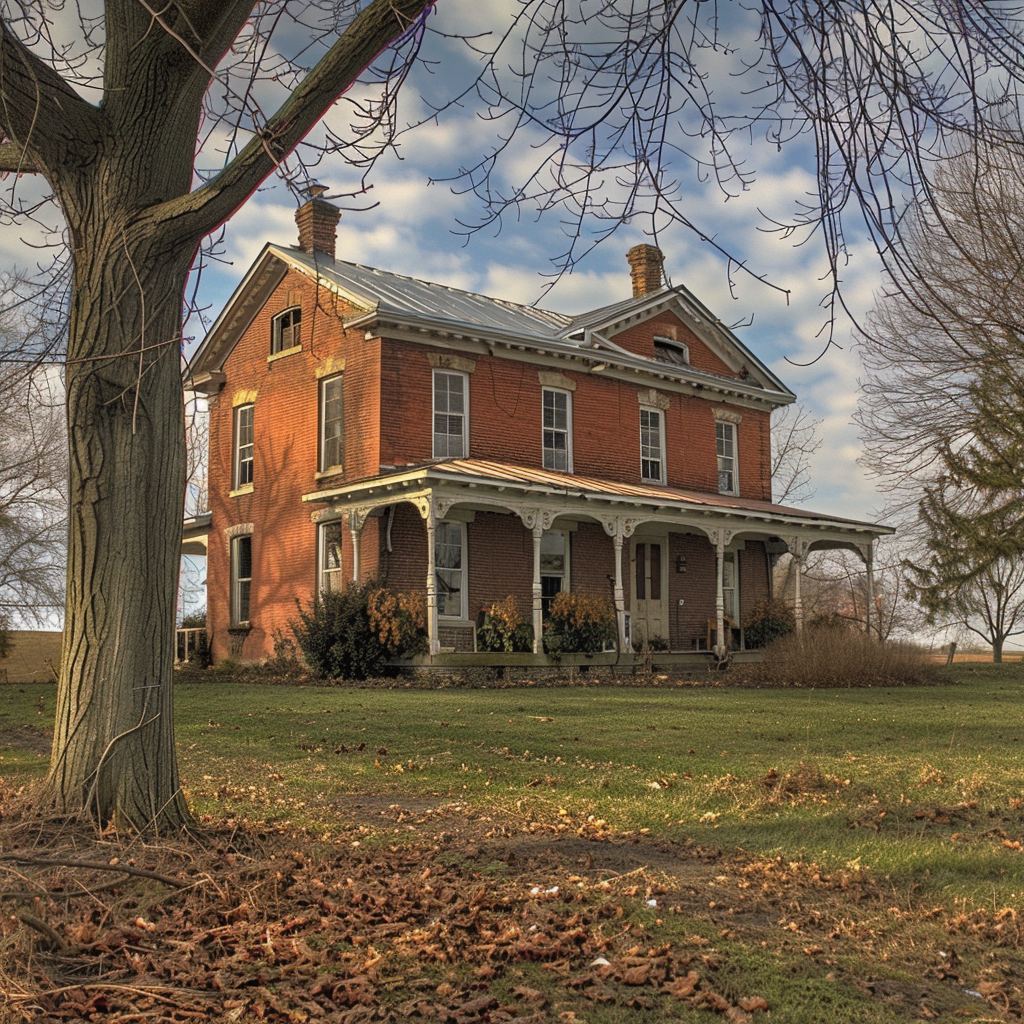 Old Historic Farmhouse Ohio