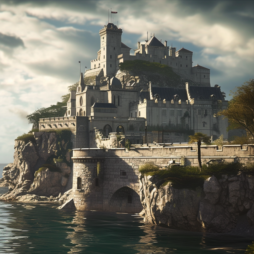 Hitman game castle image