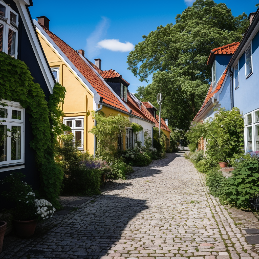 Hjelmerstald - Aalborg's Preserved Neighbourhood