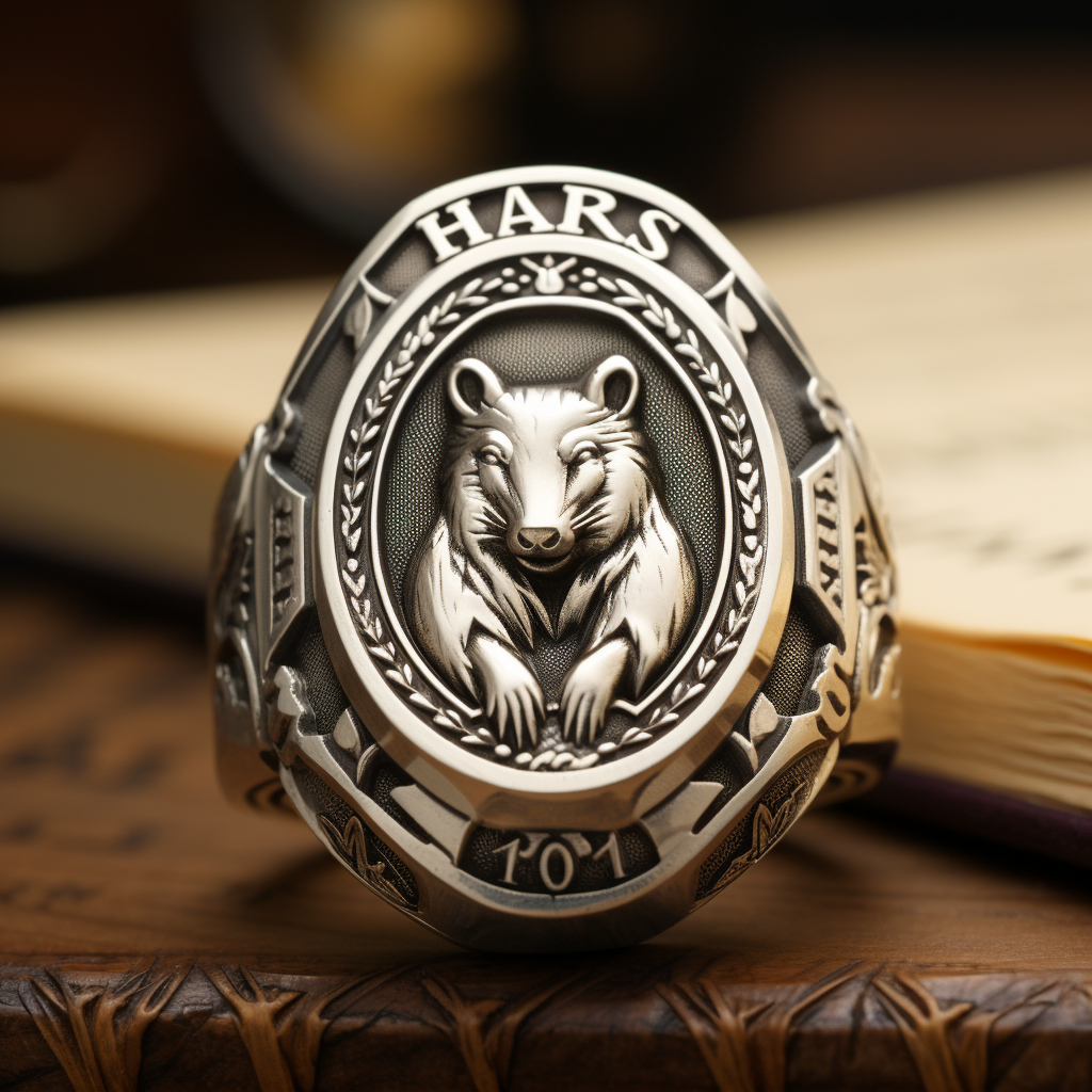 Hoheiser Matusiak seal emblem with badger