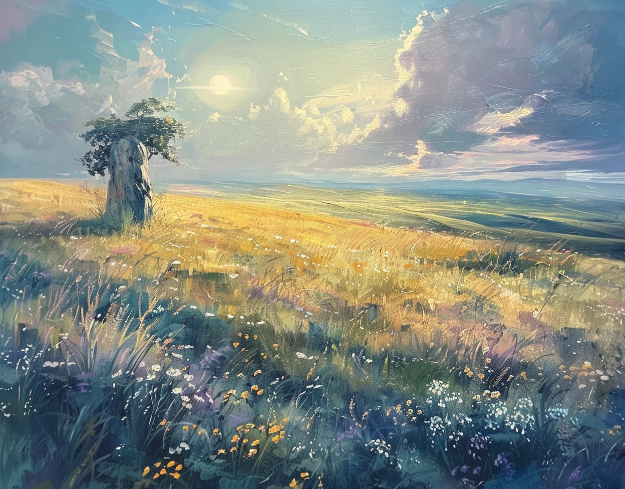 Impressionism art of Holodrum Plain