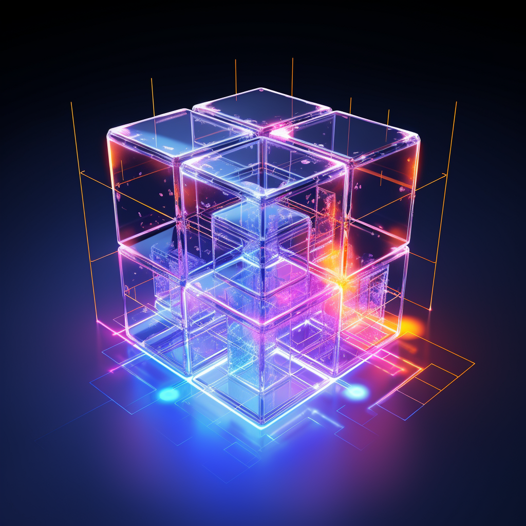 Holographic grid blocks connection information sync