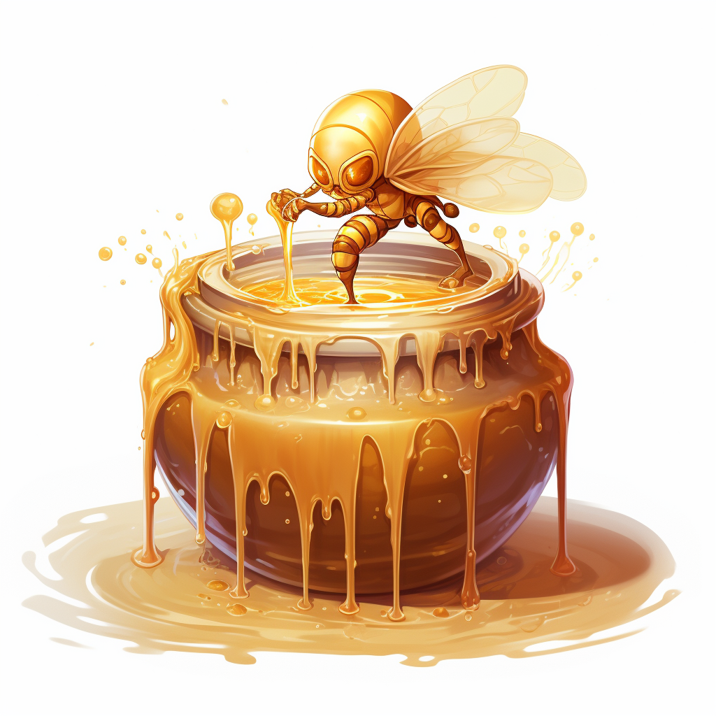 Honey Djinn coming out of Honey Pot