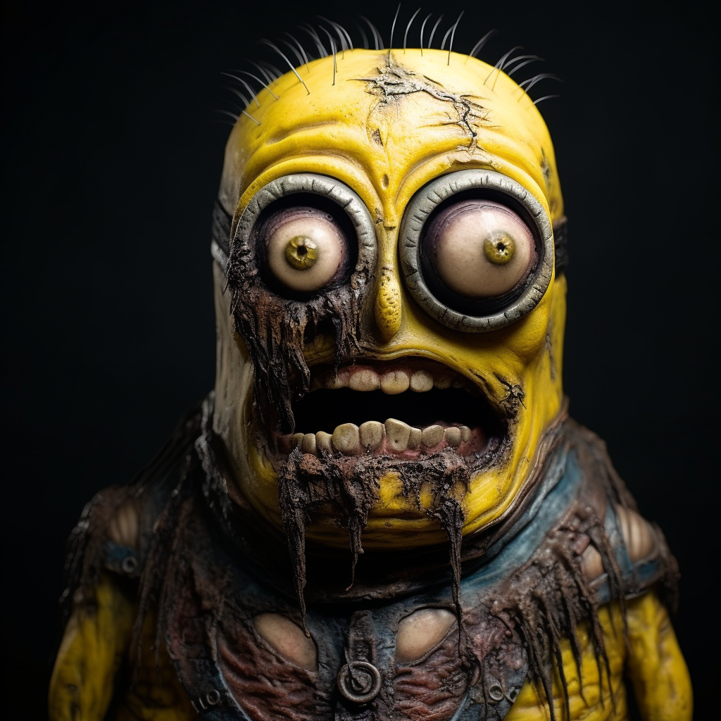 Horror Monster Torog's Minion with Heads