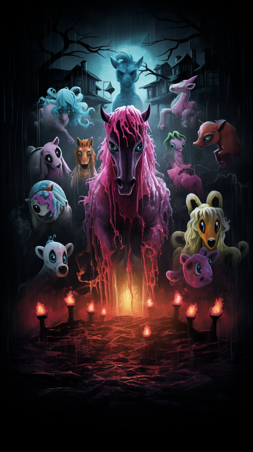 Horror movie and My Little Pony movie connection
