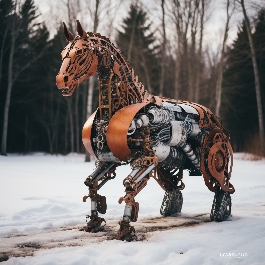 Horse body in Ford Explorer