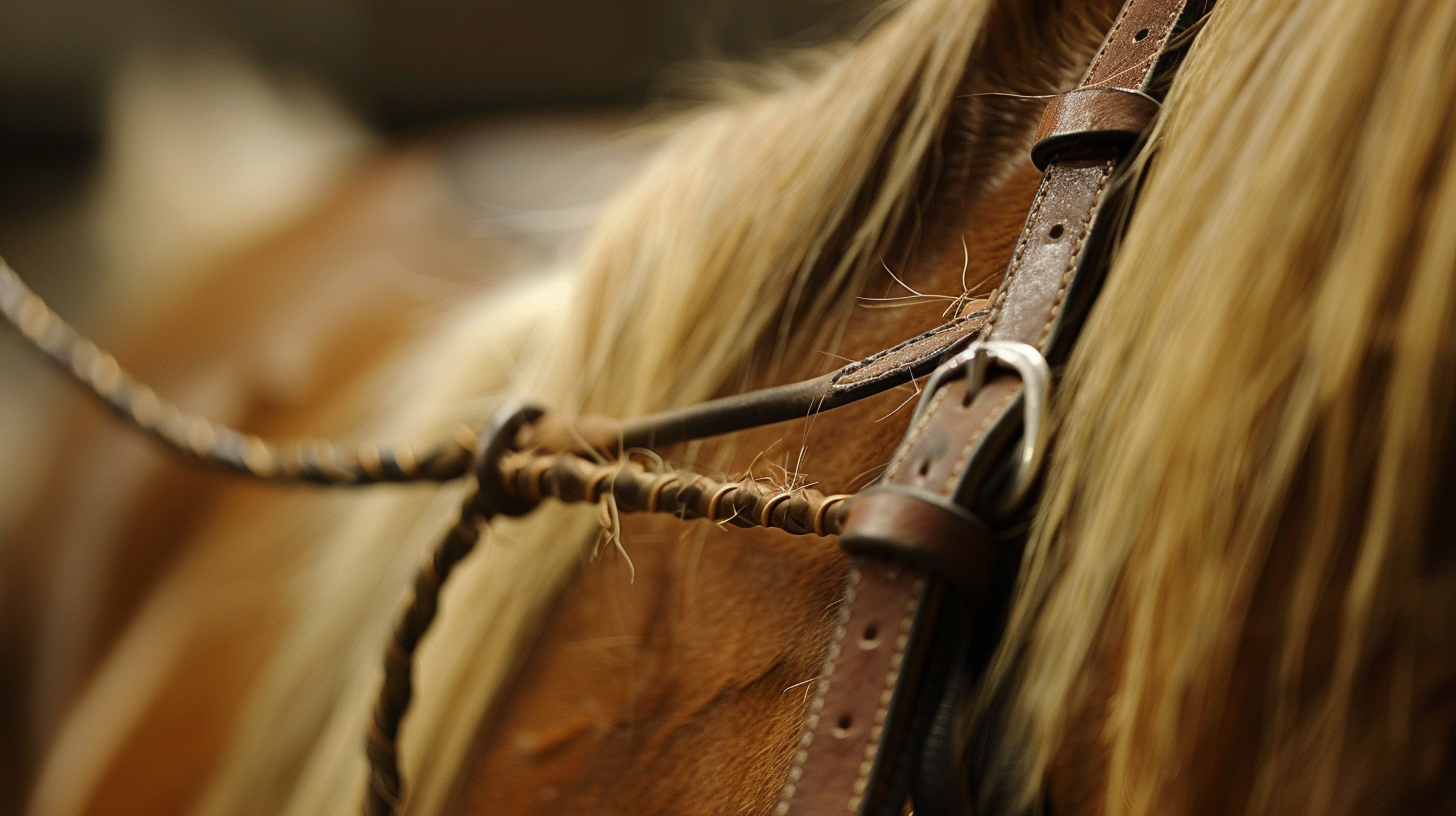 Horse Hair Slanted Bow Photo