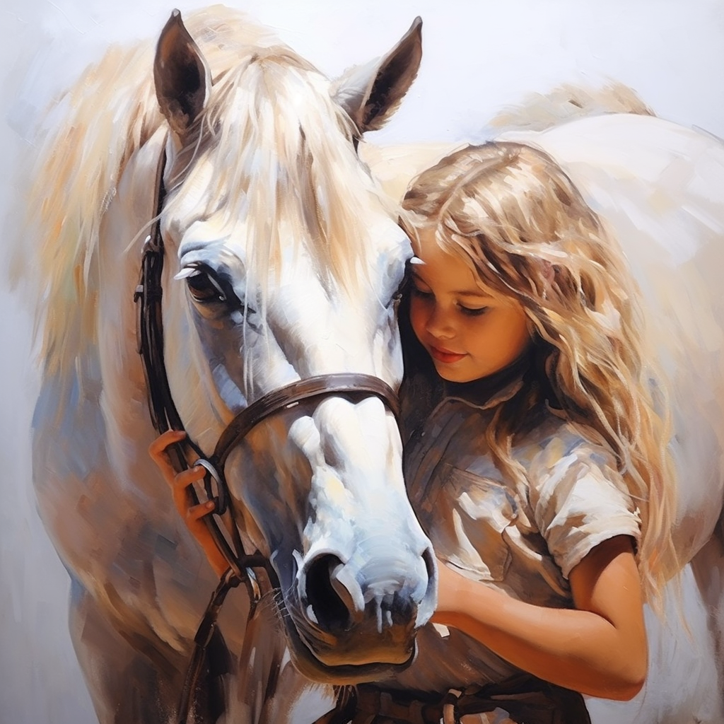 Horse Painting for Kids