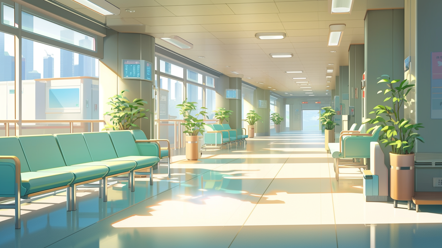 Image of a hospital waiting room