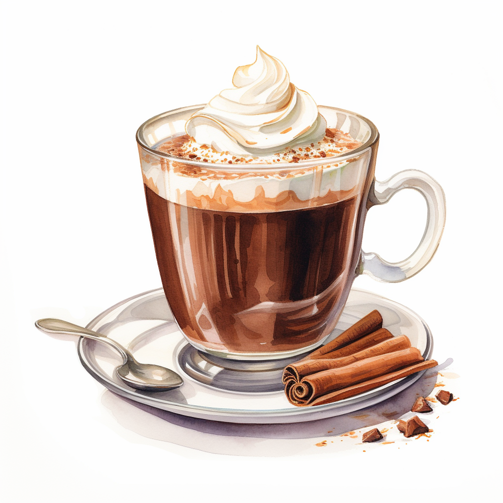 Hot Chocolate with Brown Sugar Rim