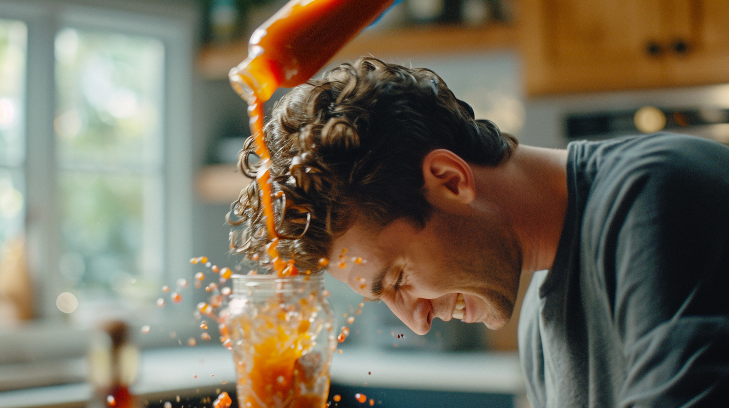 Hot Sauce Poured on Eli Manning's Head