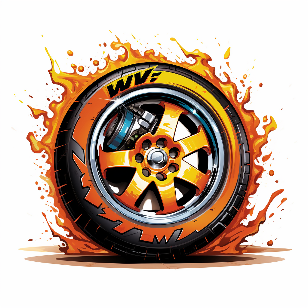 Hot Wheels Logo with Urban Flair