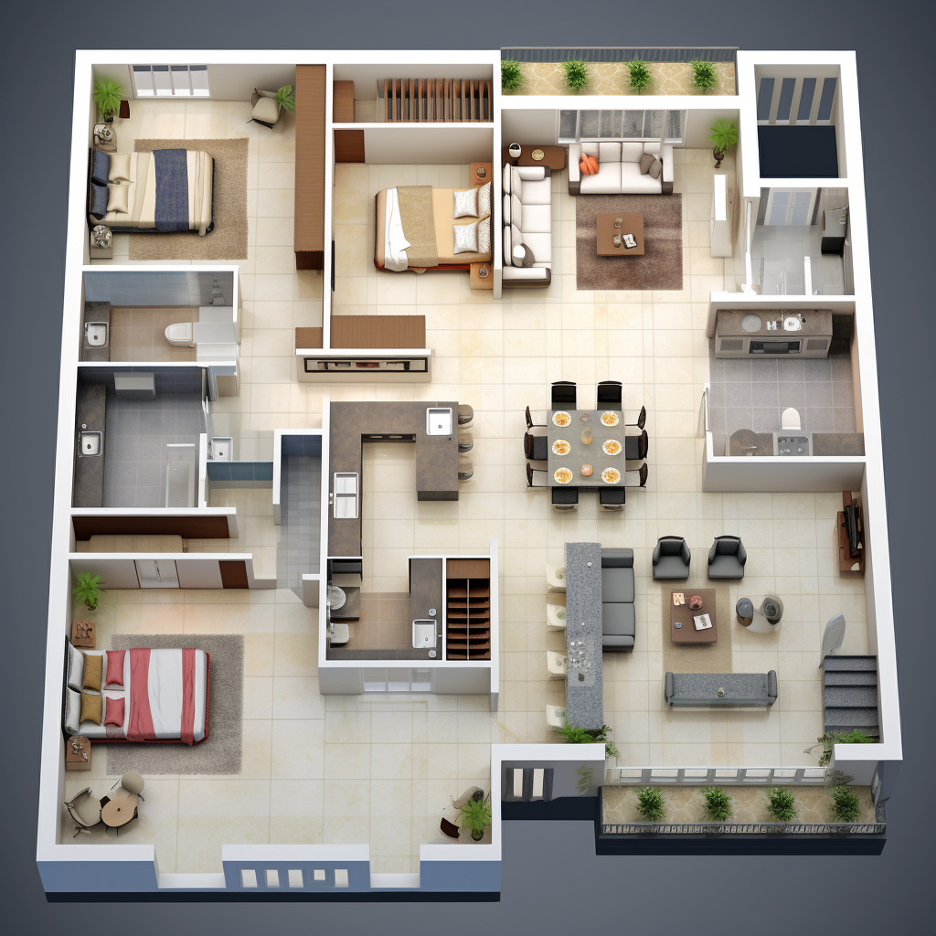 Detailed House Floor Plan Specifications