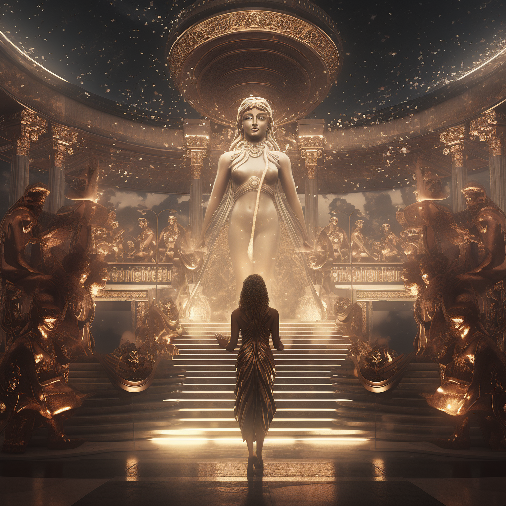 Mother Goddess Gaia in House of Gods