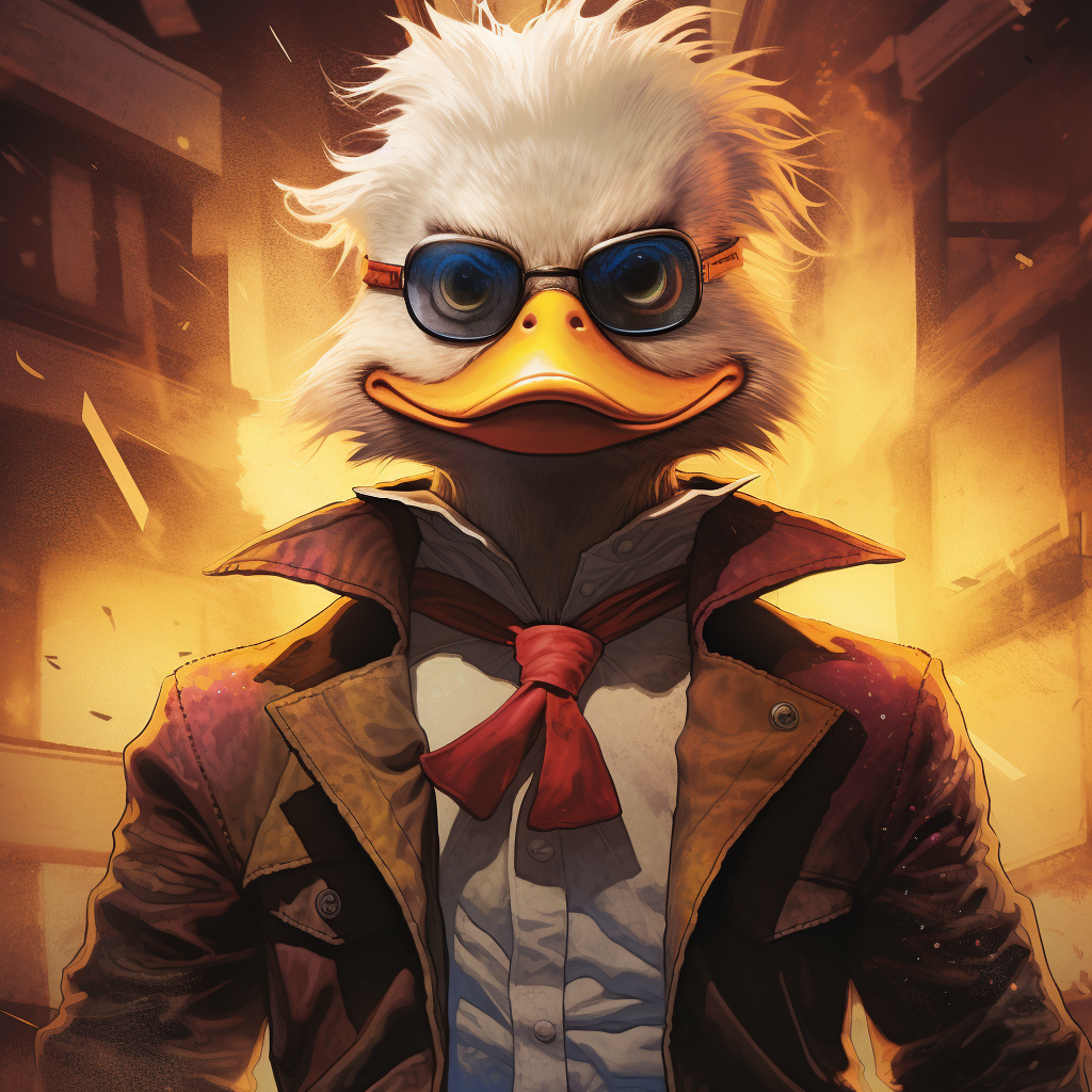 Howard the Duck Comic Cover