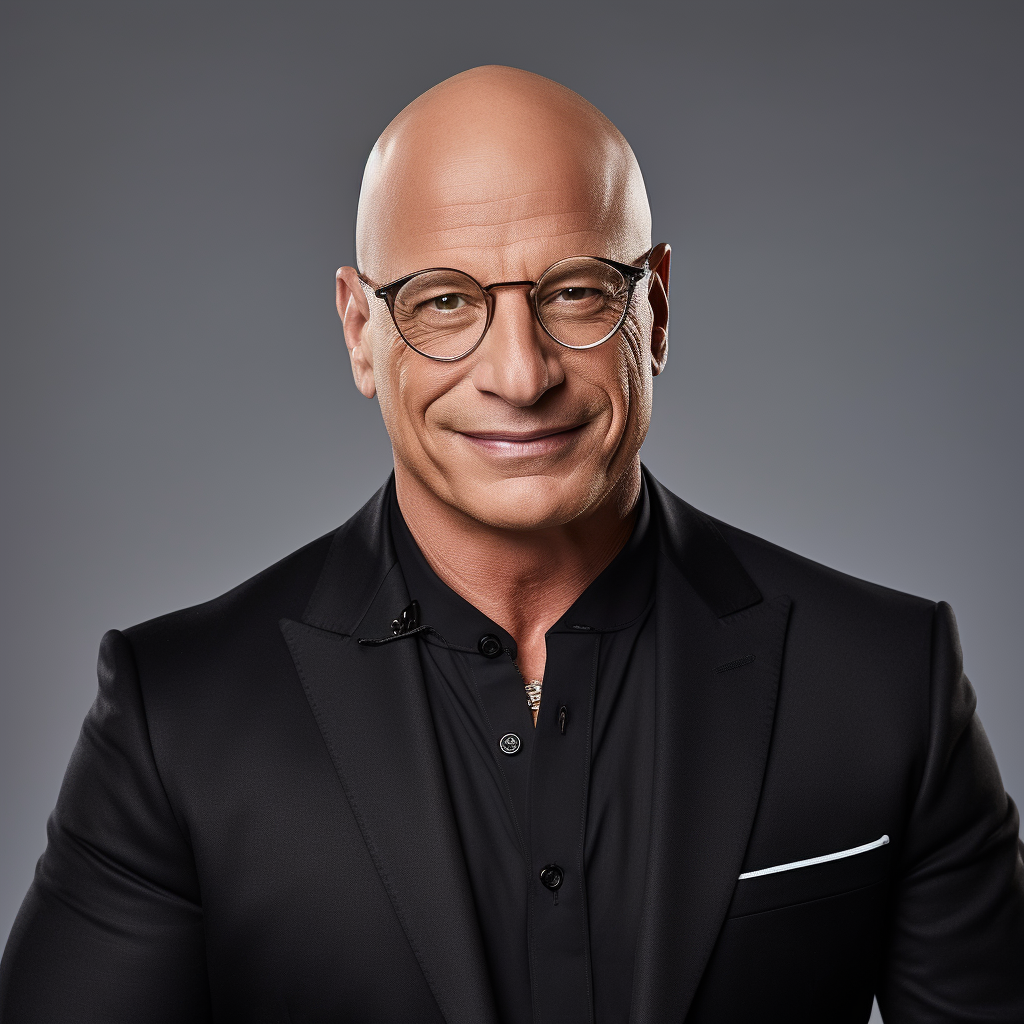 Howie Mandel in action