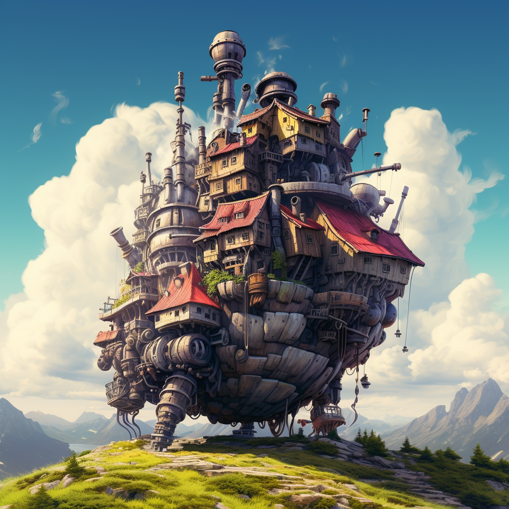 Image of Howl Moving Castle by Studio Ghibli