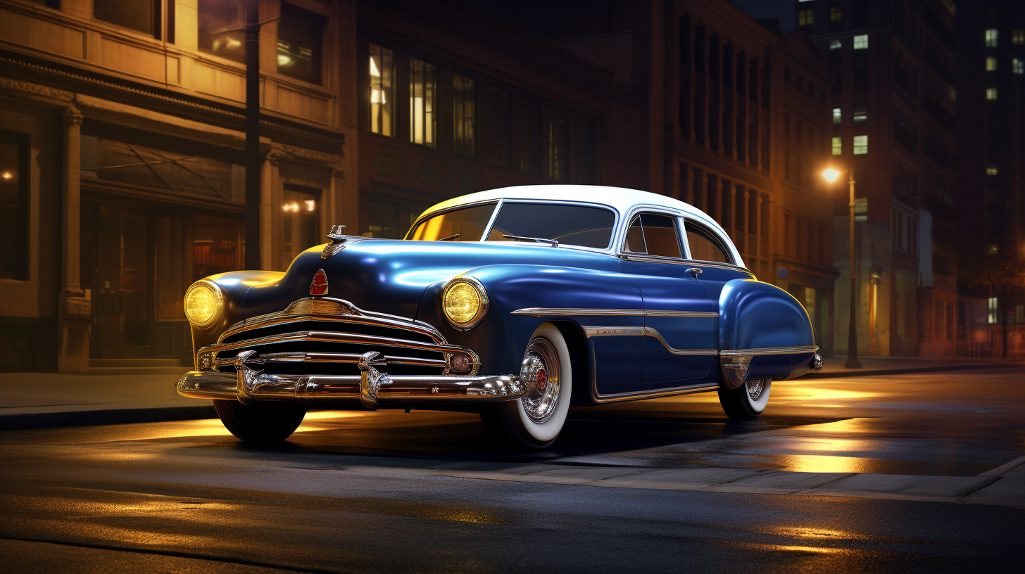 Hudson Hornet Night Image