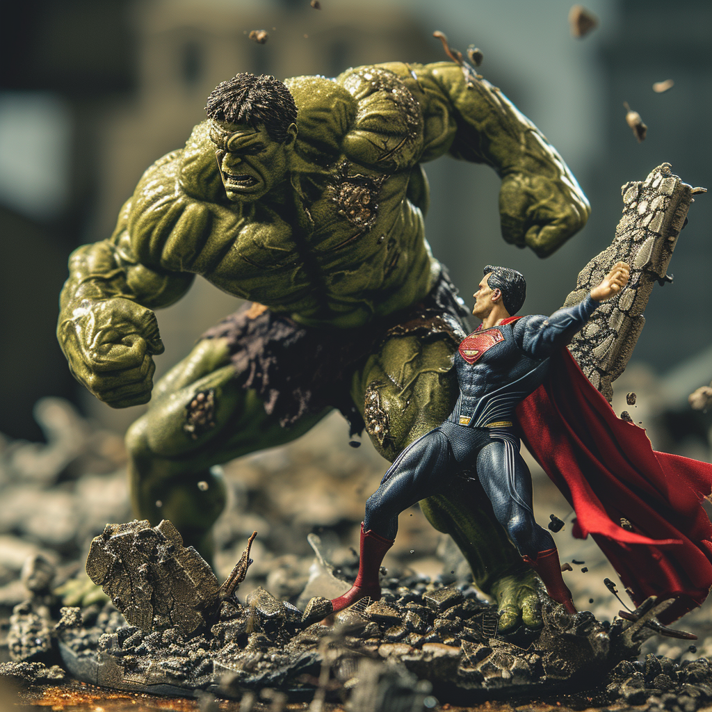 Hulk Smashed Superman Image