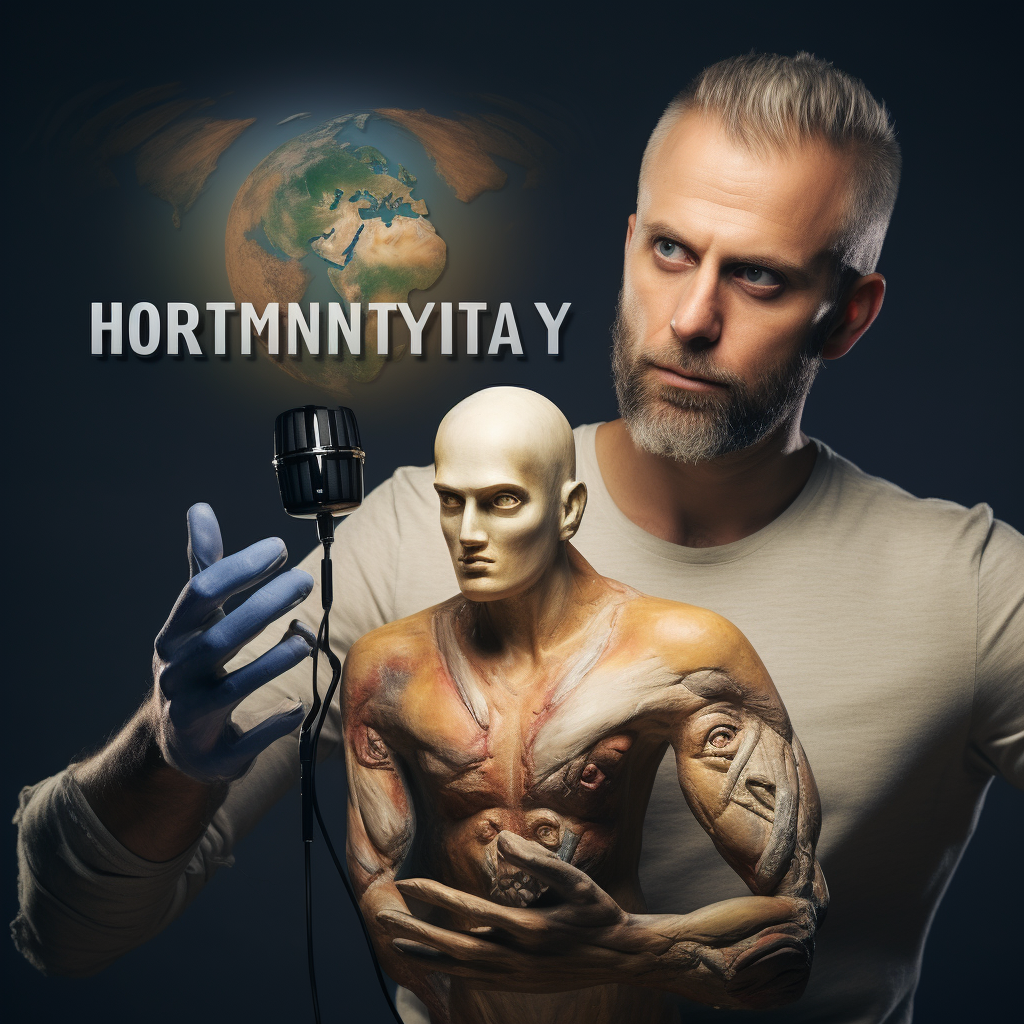 Logo photography for Humanity Podcast