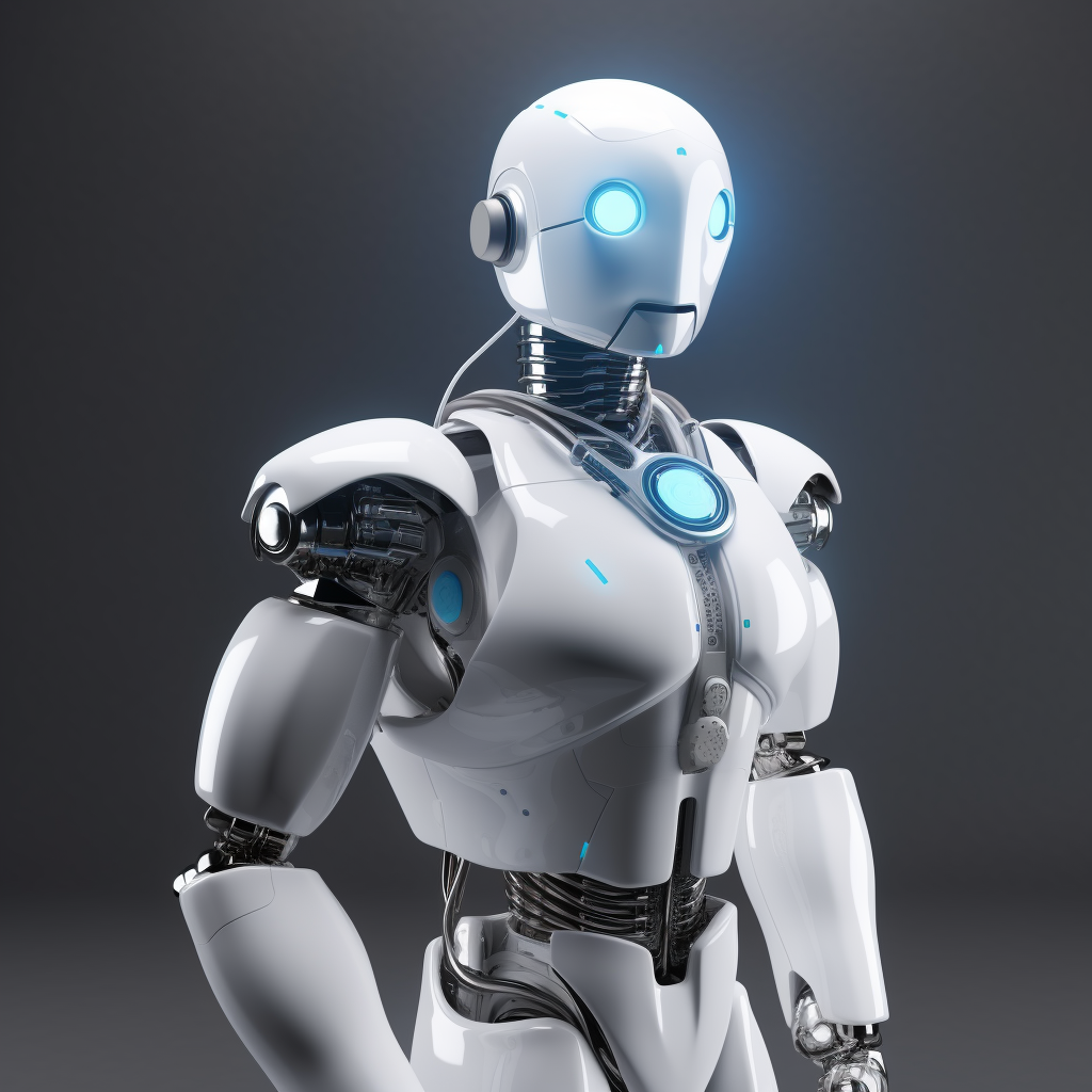 Humanoid Robot Doctor Assisting Patients