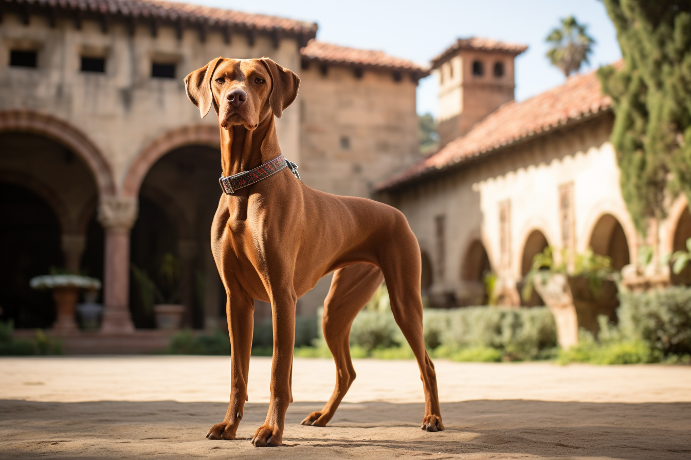 Hungarian Vizsla Mission Santa Barbara