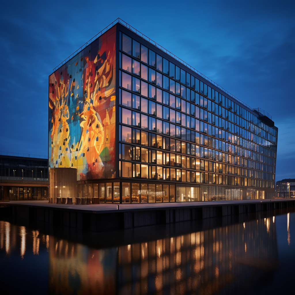 Beautiful Hyatt Hotel in Düsseldorf