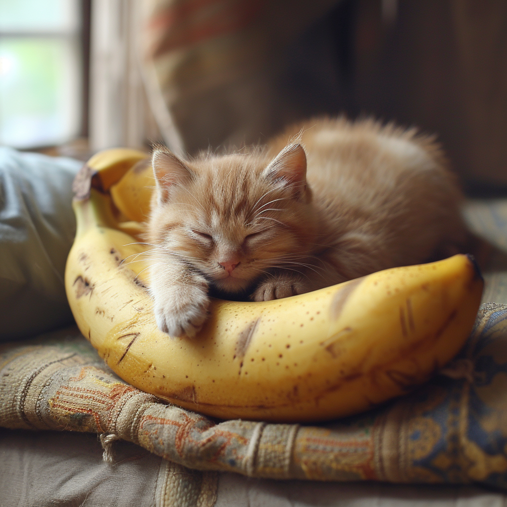 Hybrid Cat Banana Picture