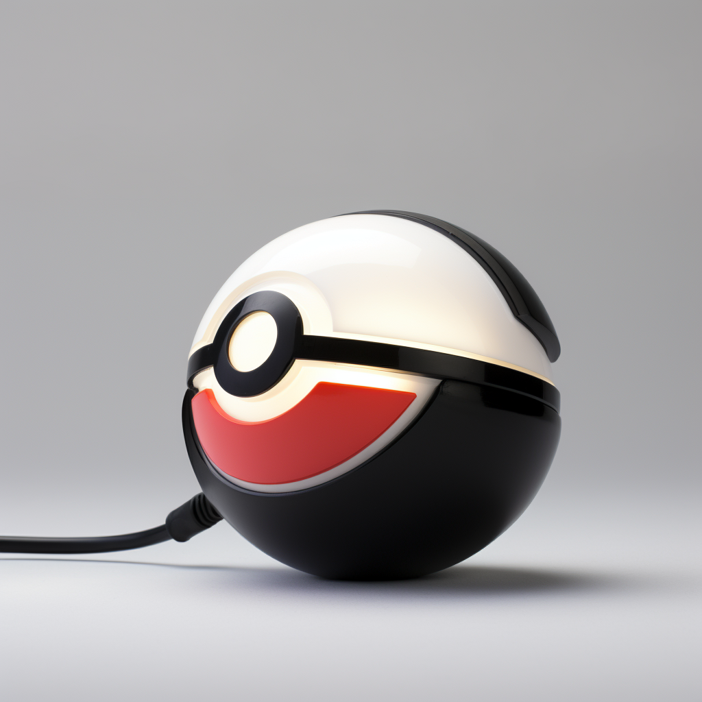 Hyper-Reality Pokemon Ball Lighting Render