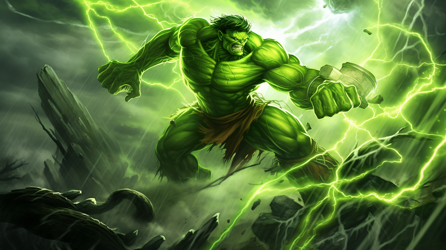 Mike Tyson transformed into raging Hulk