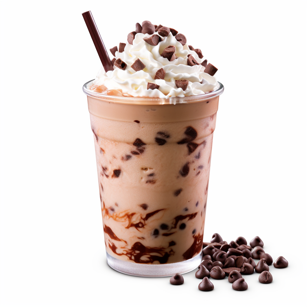 Iced Chocolate with Chocolate Chips