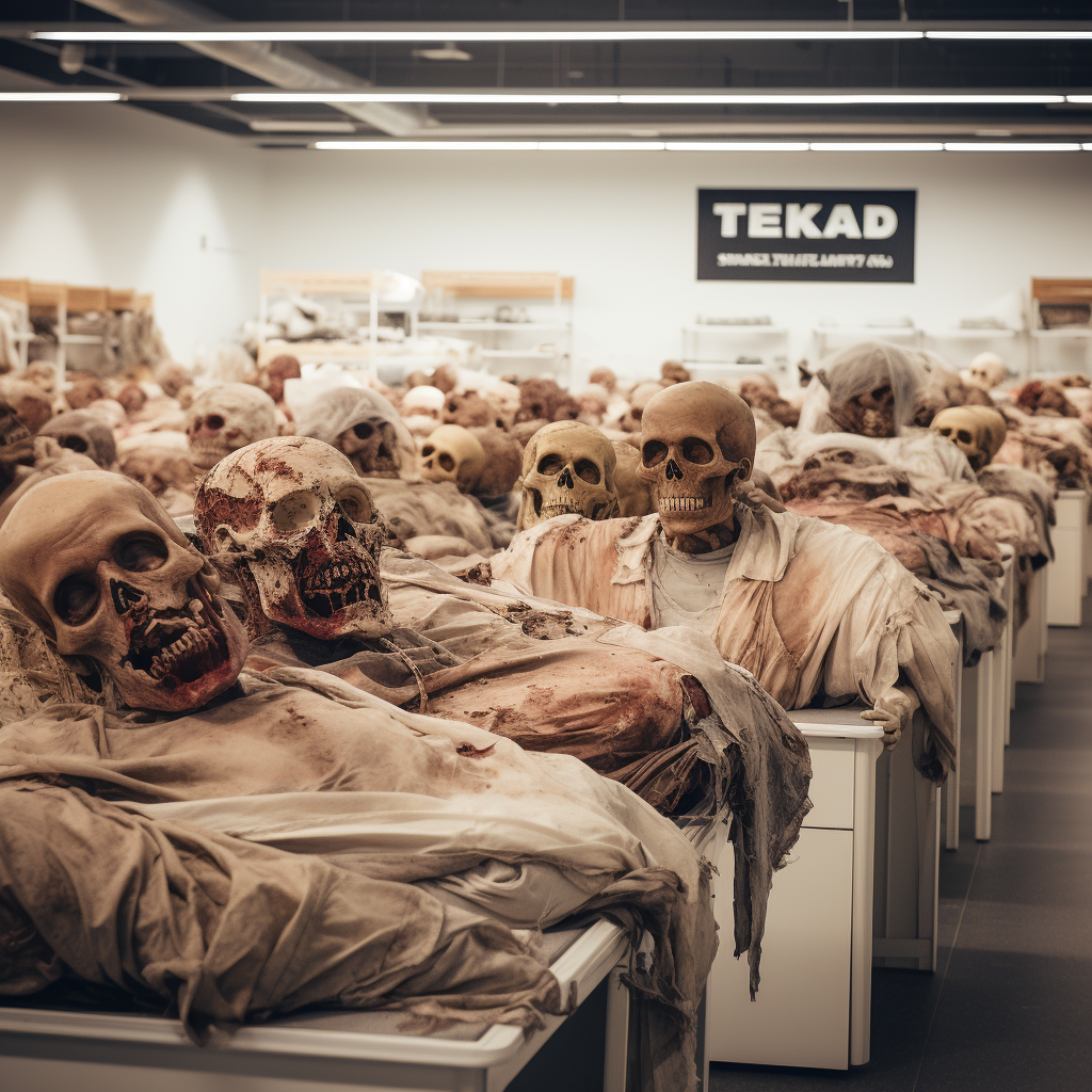 Dead people in IKEA