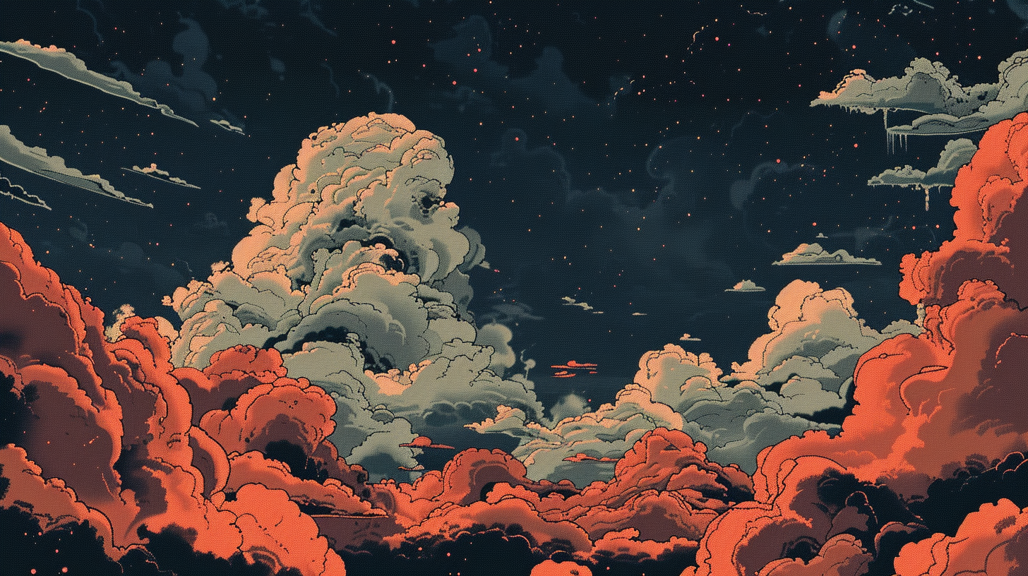 Artistic Illustrated Sky