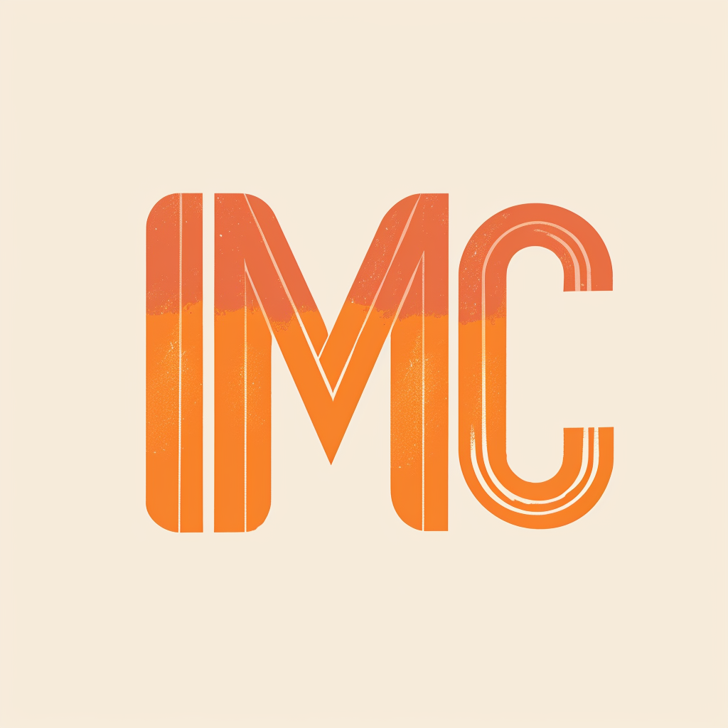 IMC logo design concept