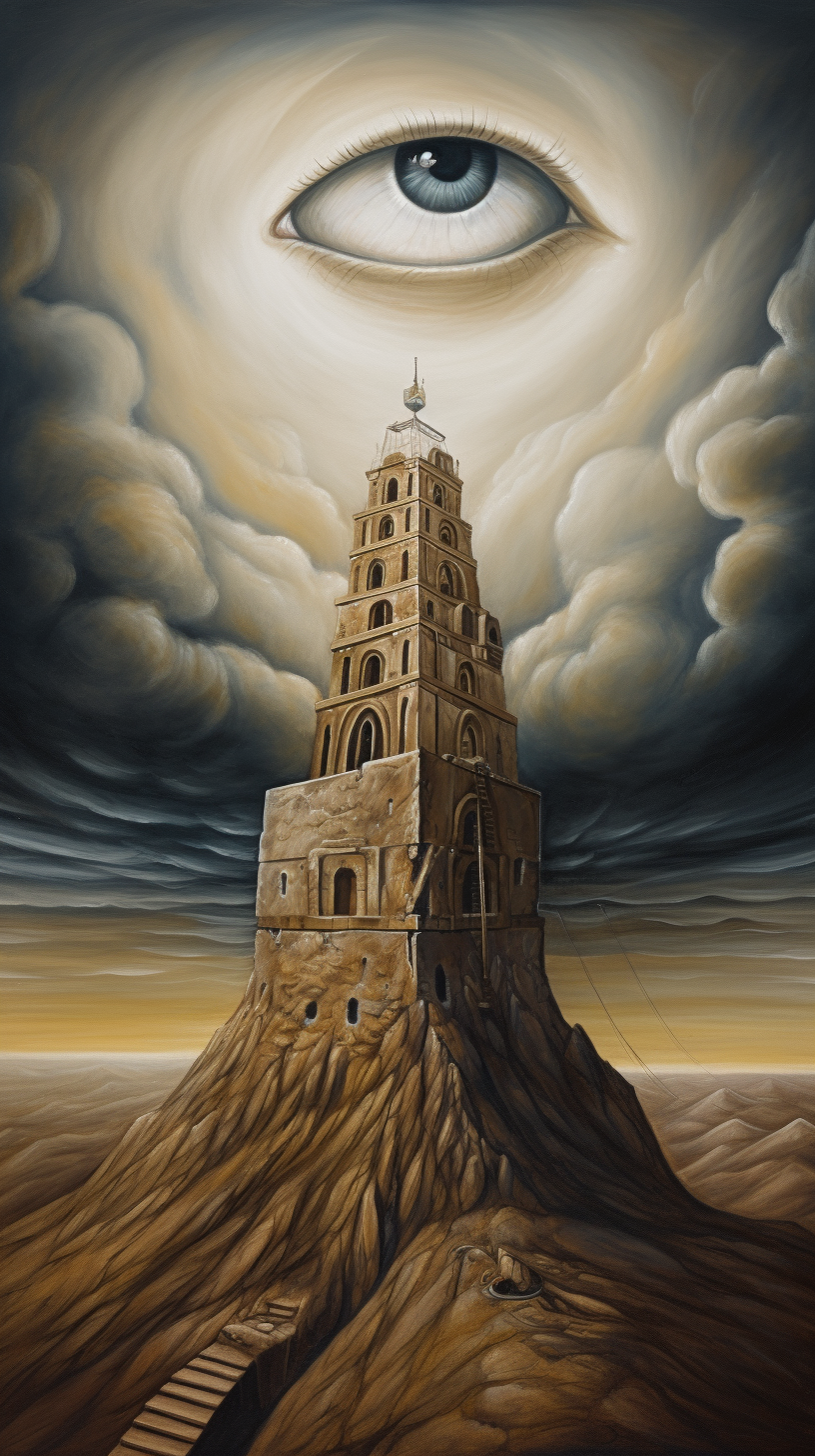 Tower of Babel Eye Artwork