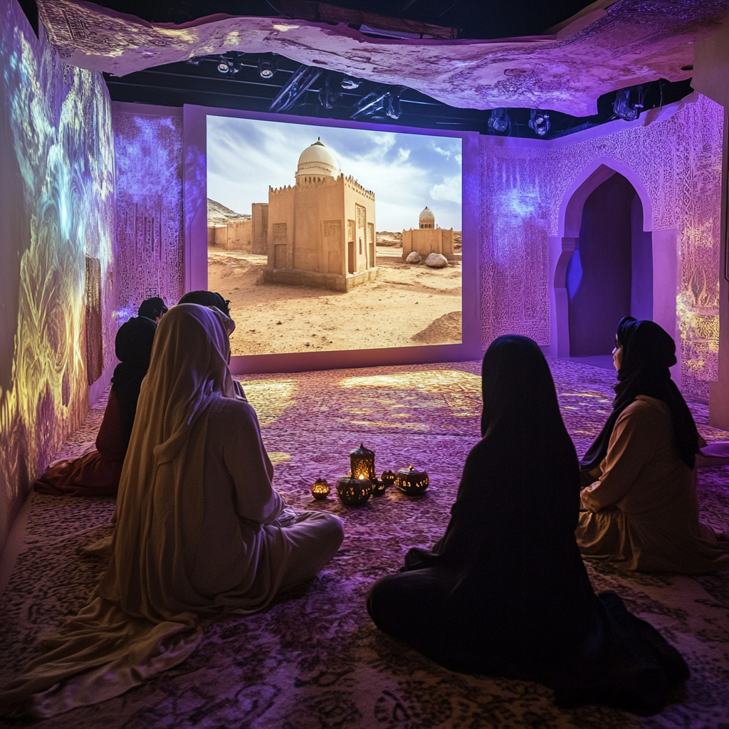 Saudi immersive storytelling theater experience