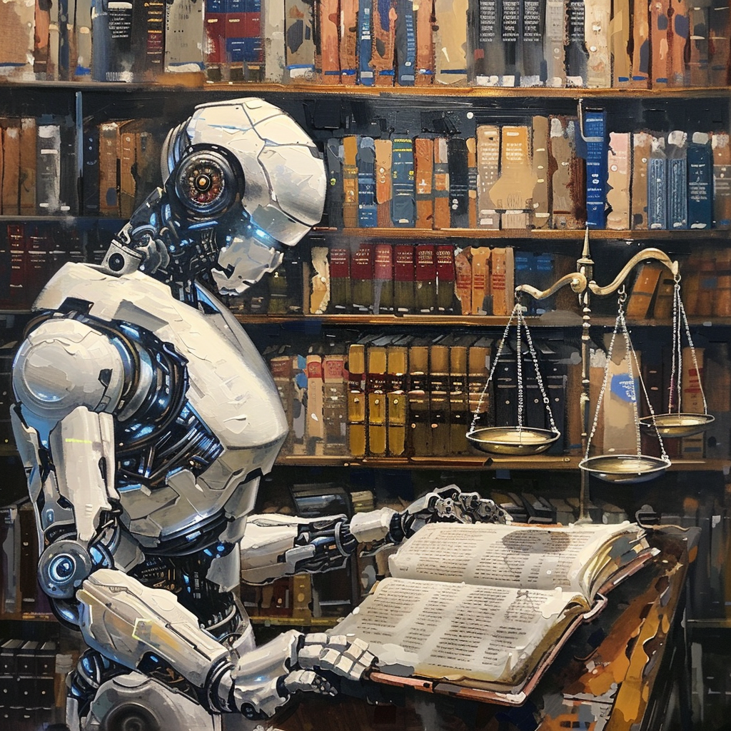 AI ethics regulations painting