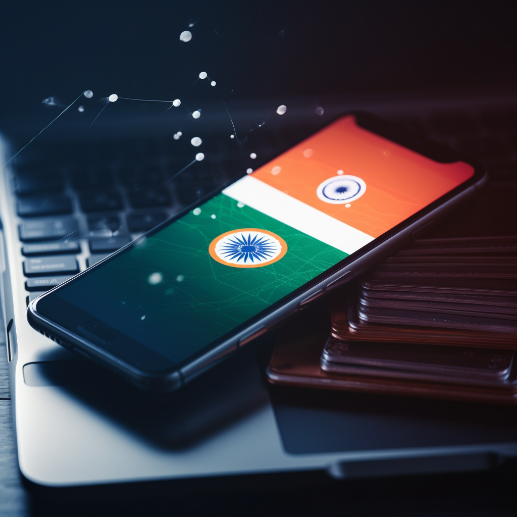 India Flag Fintech Mobile App