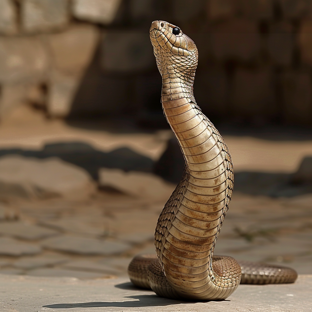 Indian King Cobra Dancing with Flute