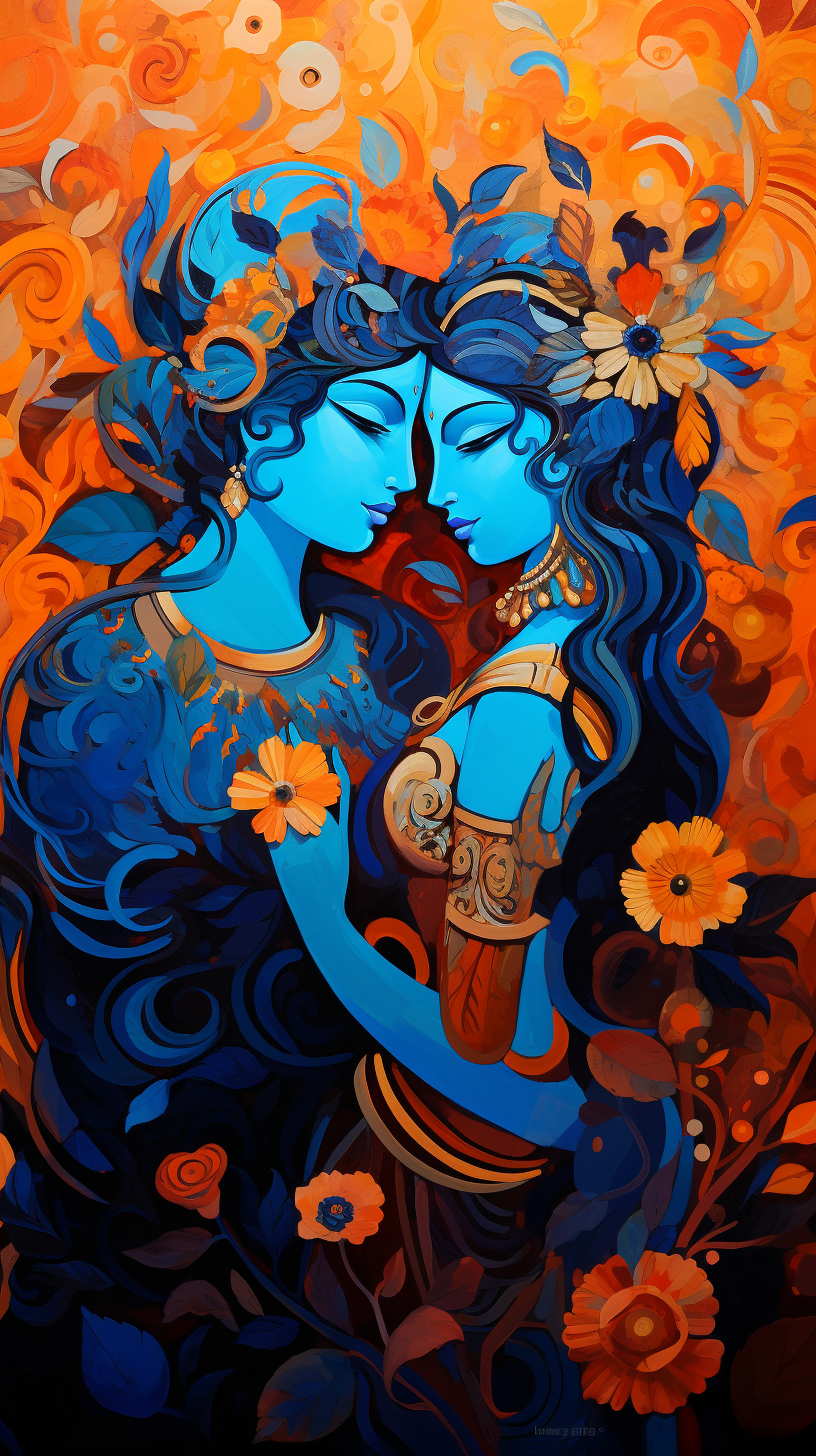 Indian Romance of Gods Image