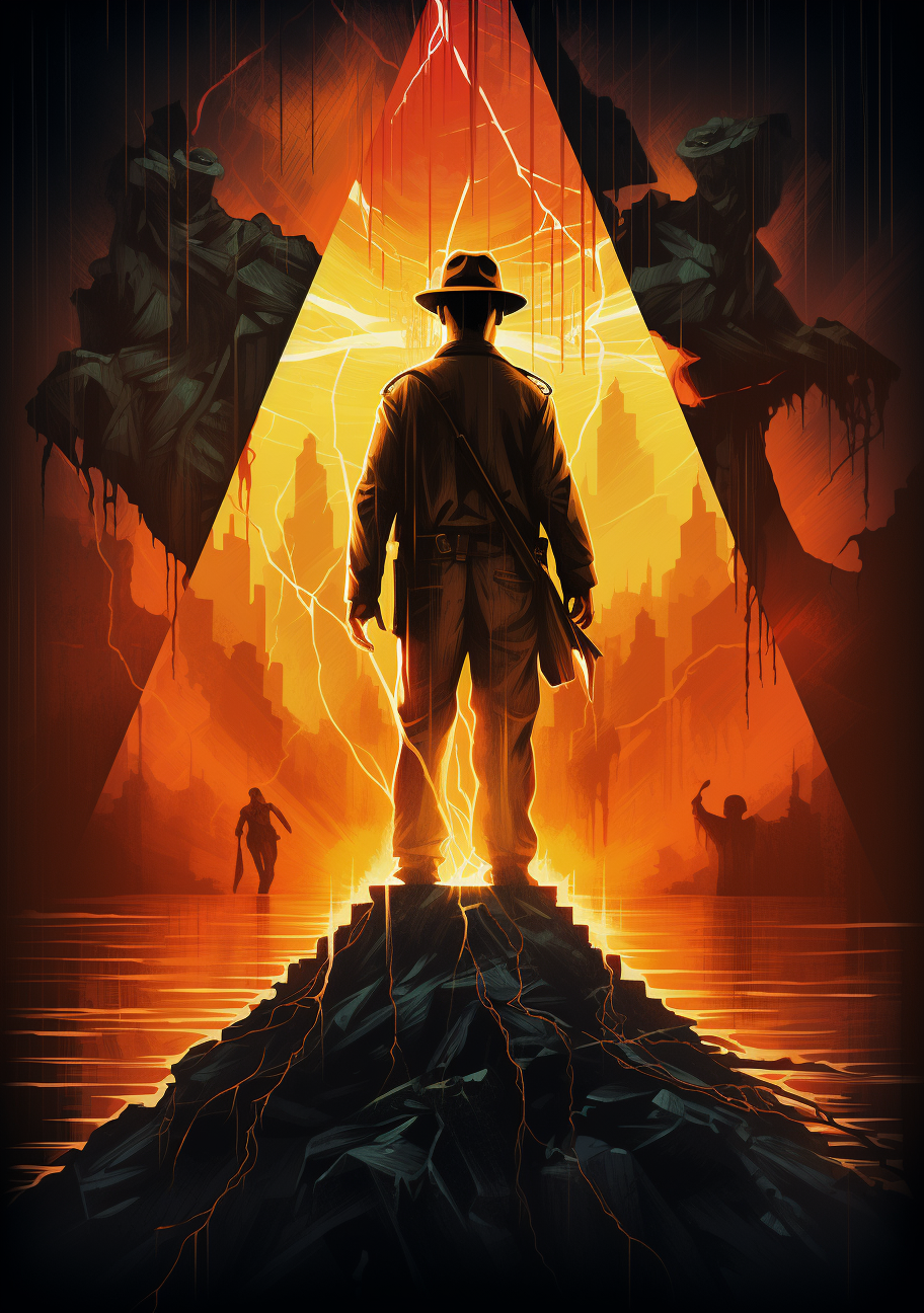 Movie poster for Indiana Jones and The Deathly Hallows