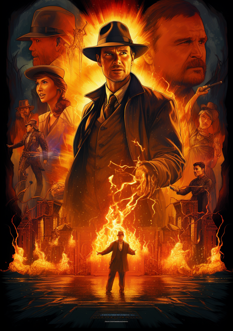 Indiana Jones and The Order of The Phoenix movie poster