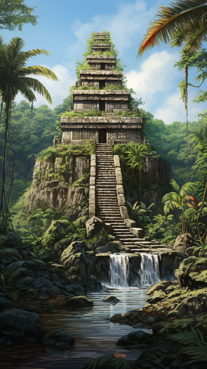 Impressive indigenous structures and temples