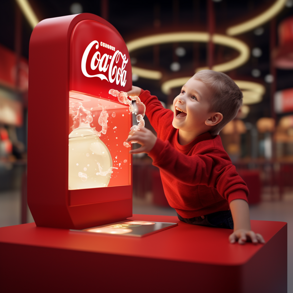 Indoor Coca Cola Play Activation