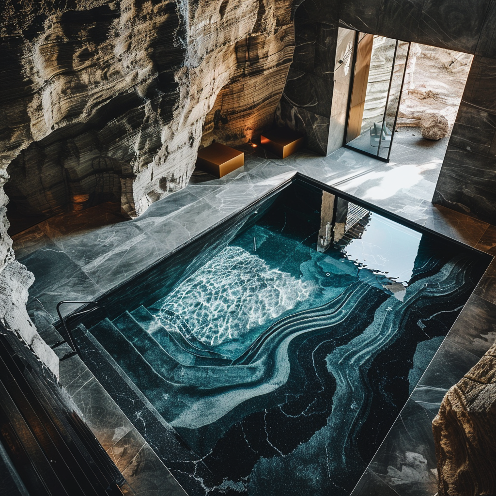 Black House Swimming Pool California