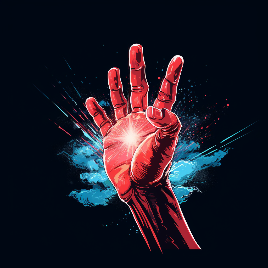 Initiative Icon Up Hand Illustration