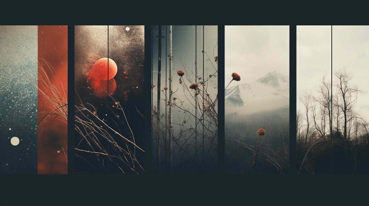 Instagram Blog Design Grunge Style