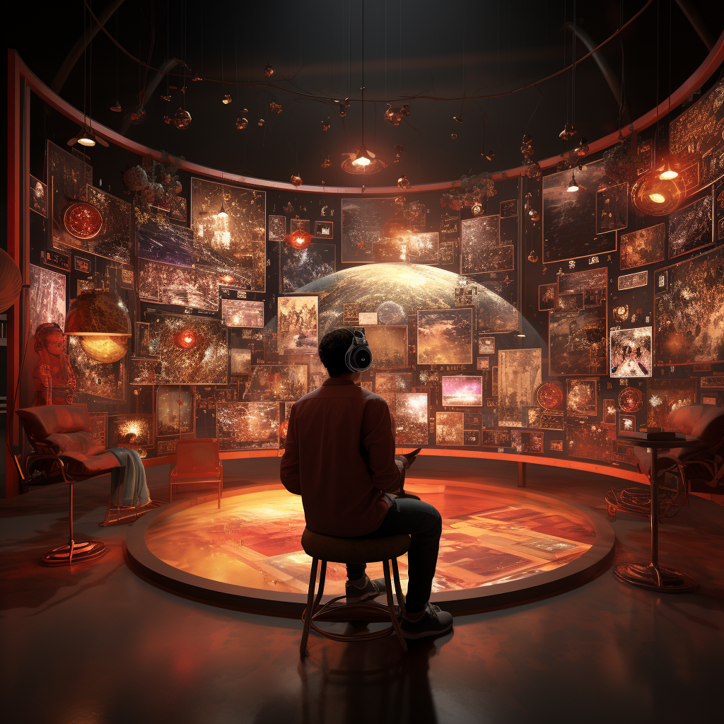 Interactive storytelling in the metaverse outcome